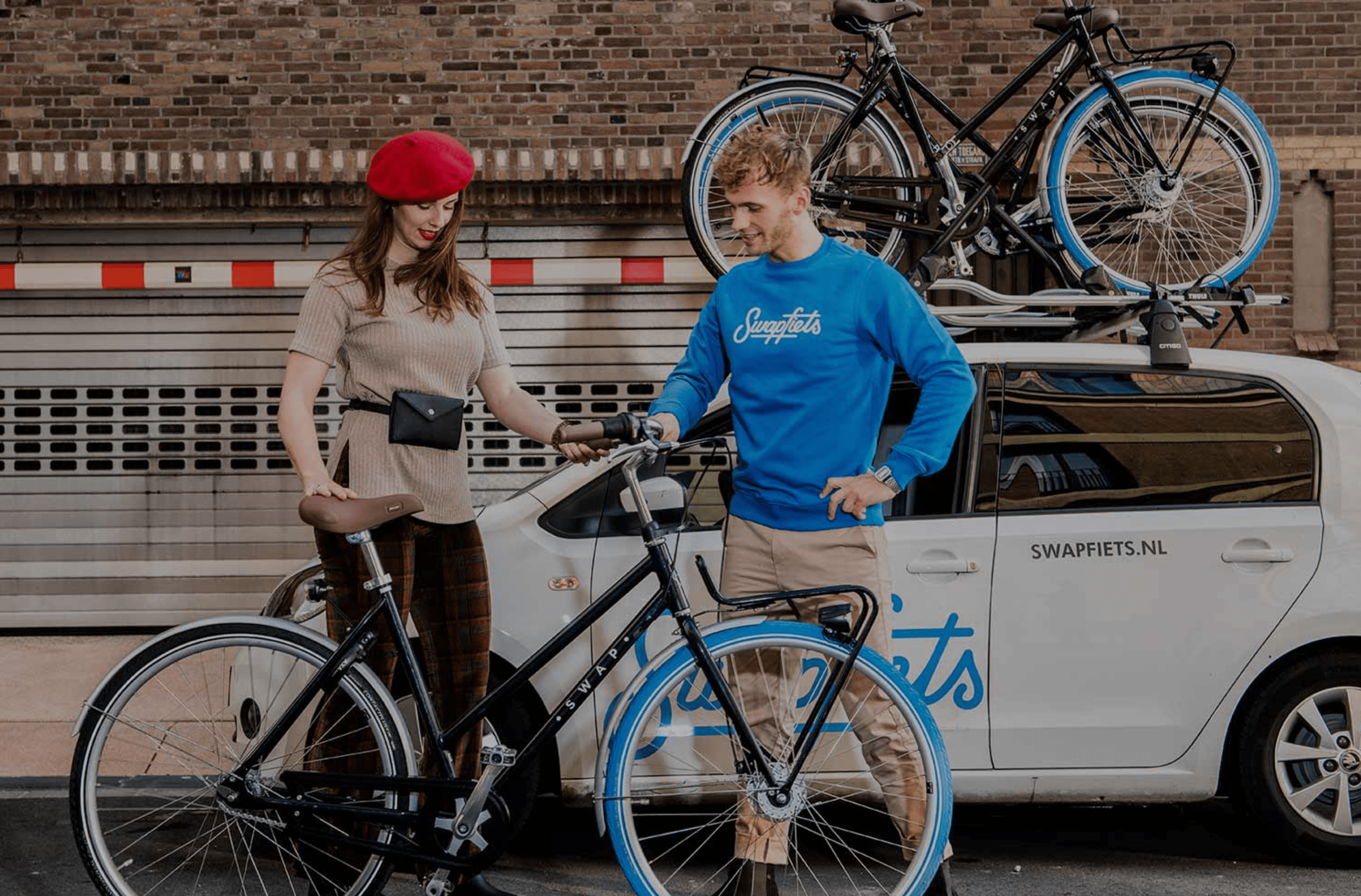 Swapfiets is een Nederlandse startup en hun fietsen mag…