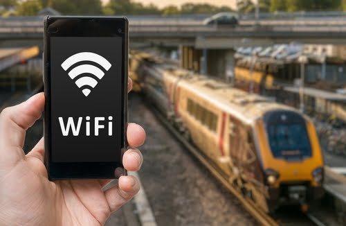 Vous pouvez utiliser le Wi-Fi public gratuit dans les transports en commun…