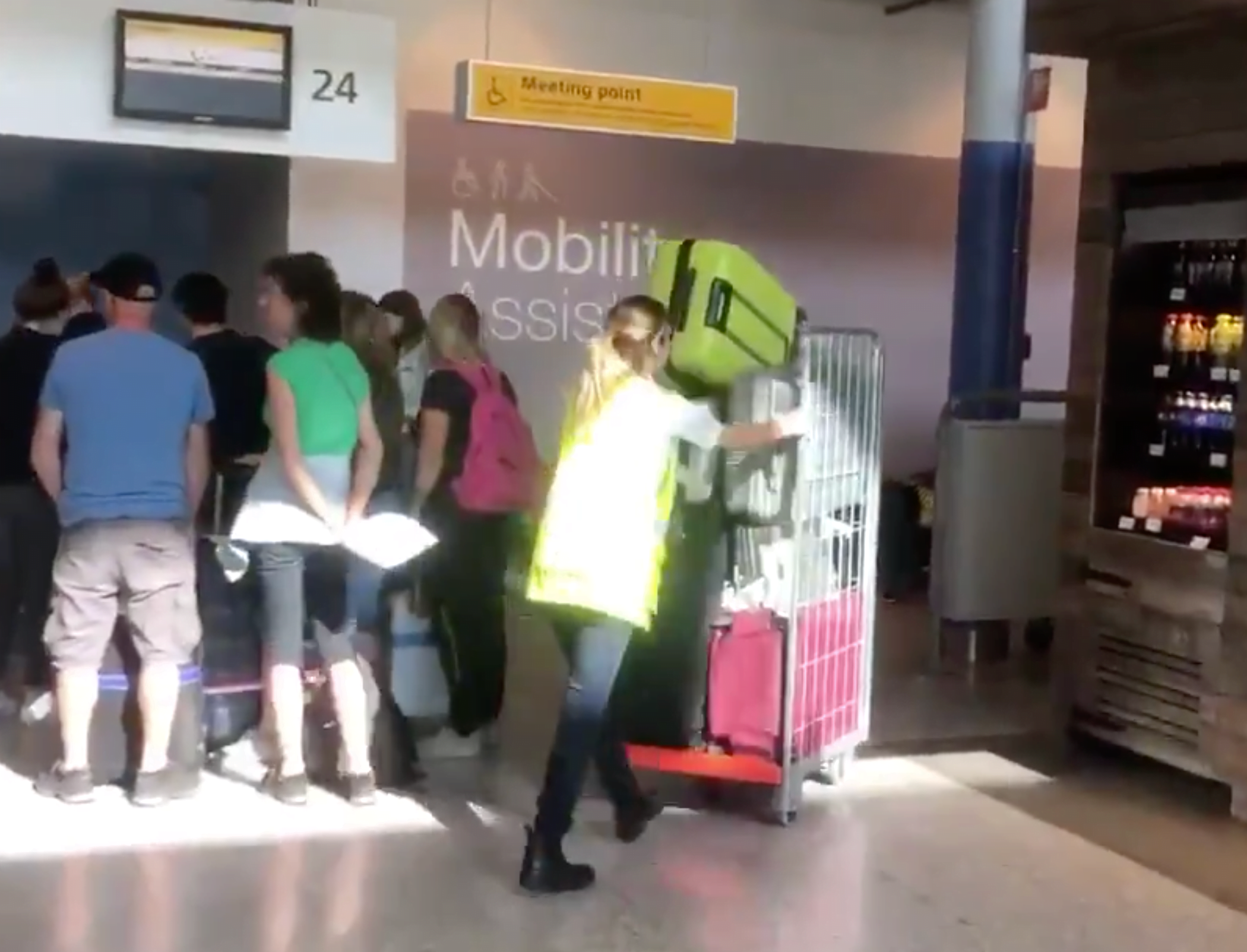 Outro problema com o manuseio de bagagem no aeroporto de Eindhoven