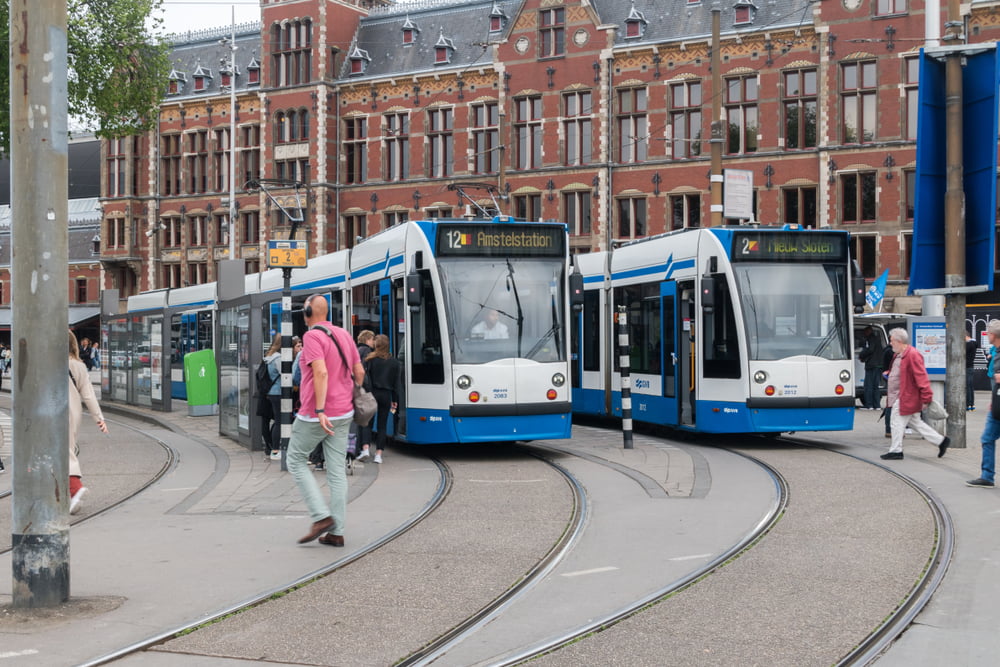 Estación central de amsterdam