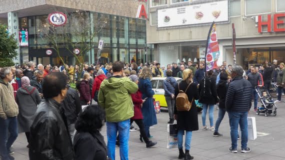 Haagse binnenstad blijft toegankelijk tijdens bouwprotest