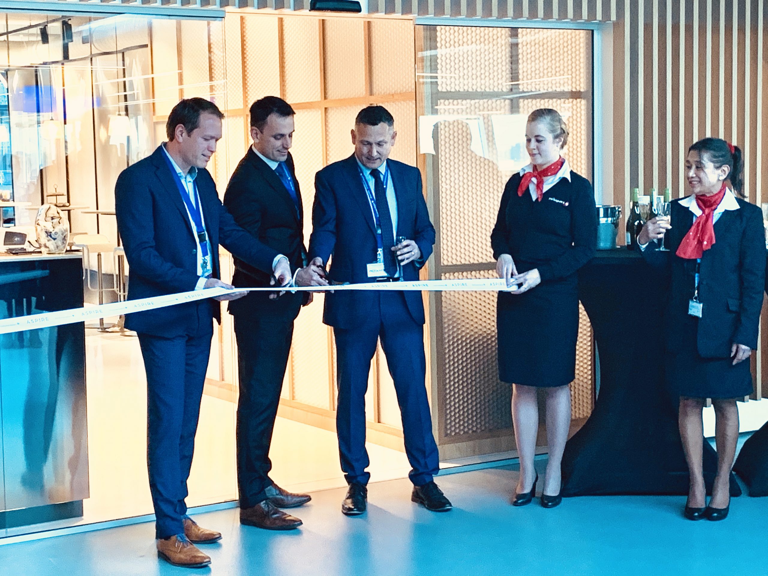 Aspire business lounge in Eindhoven Airport geopend