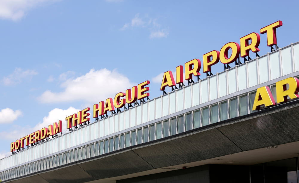 Rotterdam The Hague Airport week dicht