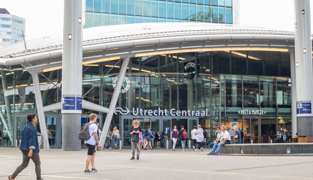 Schody ruchome w Utrecht Central znów działają