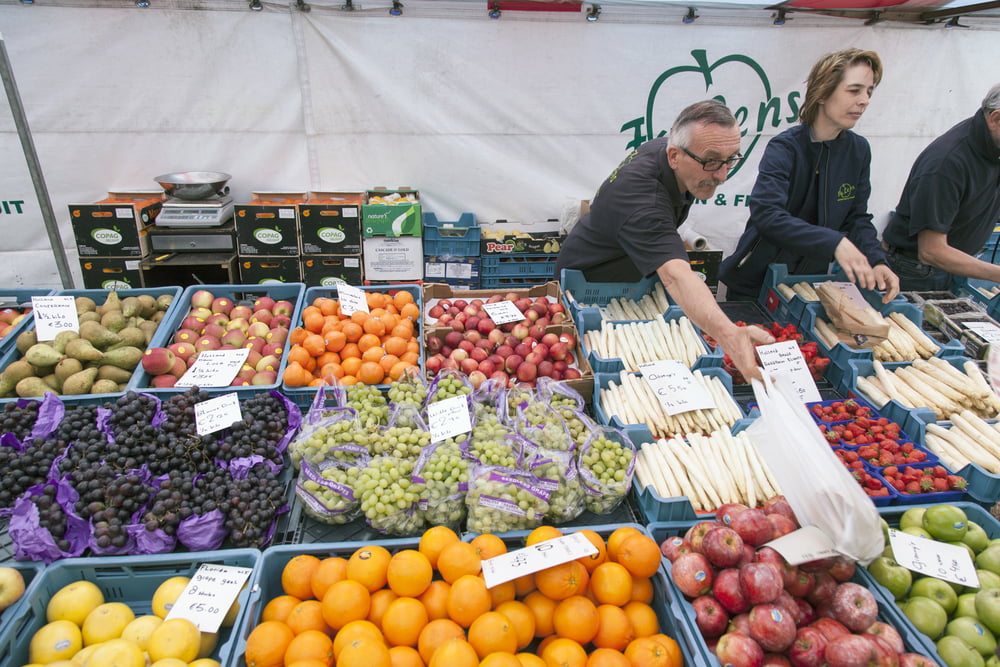 Der Wochenmarkt in Brabant kann in angepasster Form fortgesetzt werden