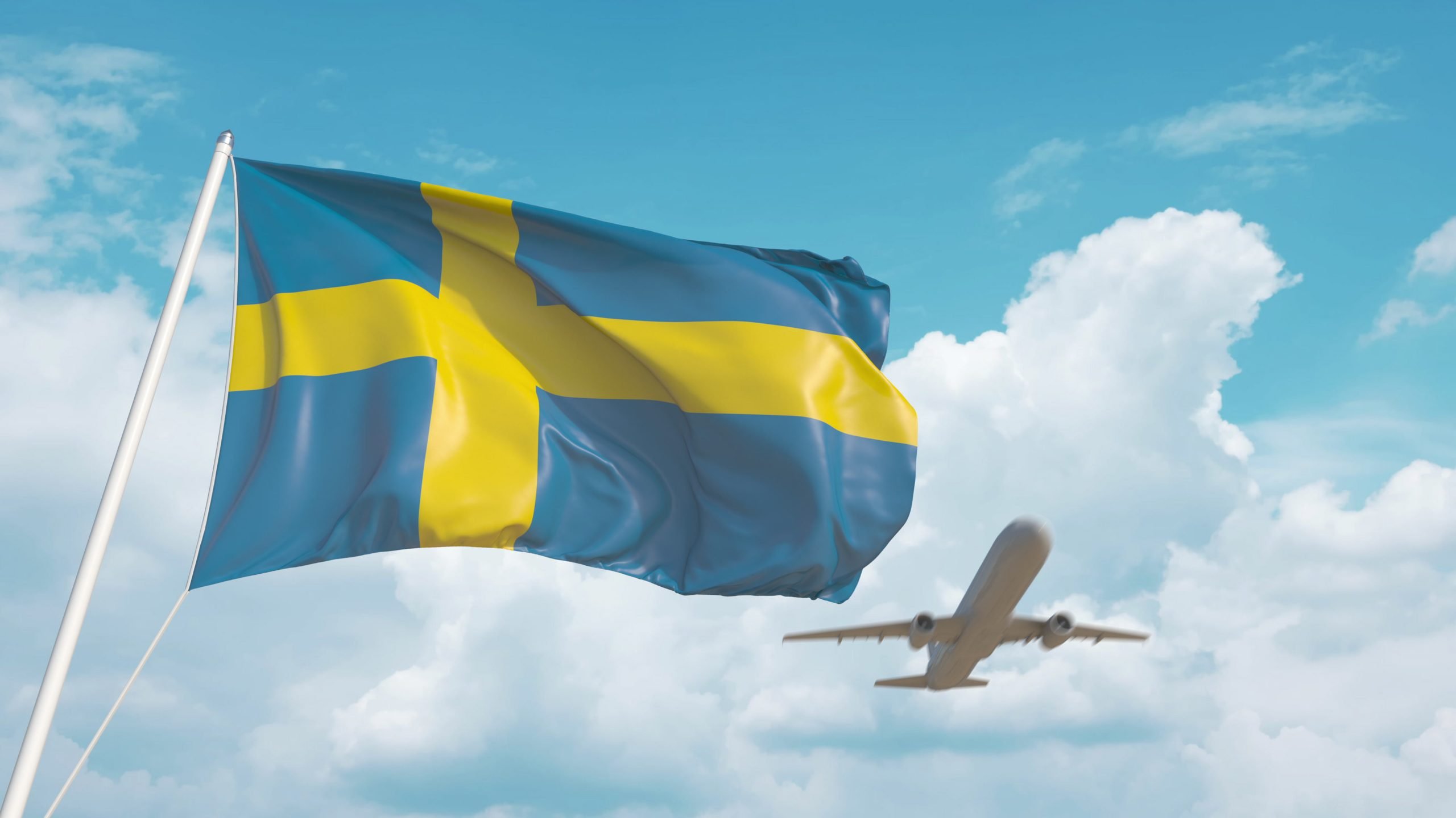Porady dotyczące podróży w dużej części Szwecji zmieniono kod na żółty