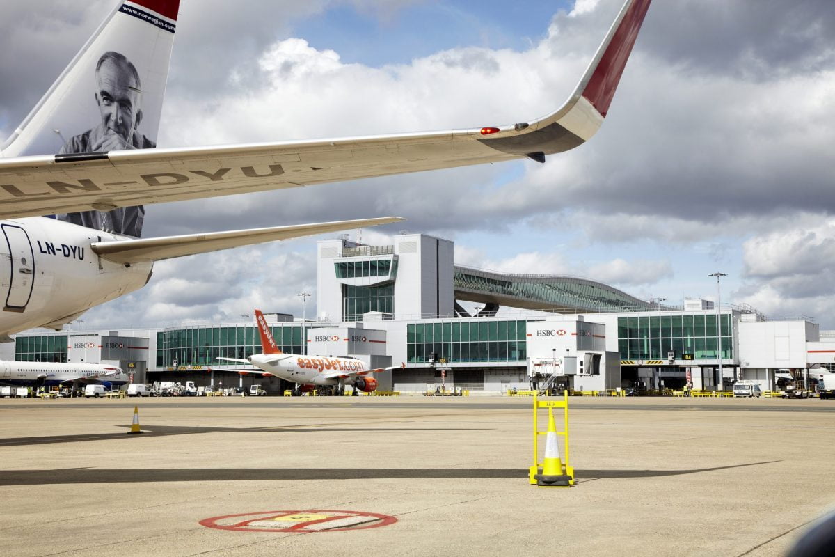 Gatwick airport is undergoing major restructuring