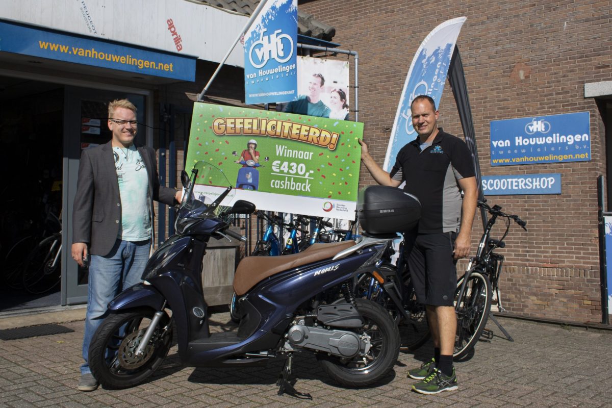 Campagne d'information pour le recyclage durable des scooters