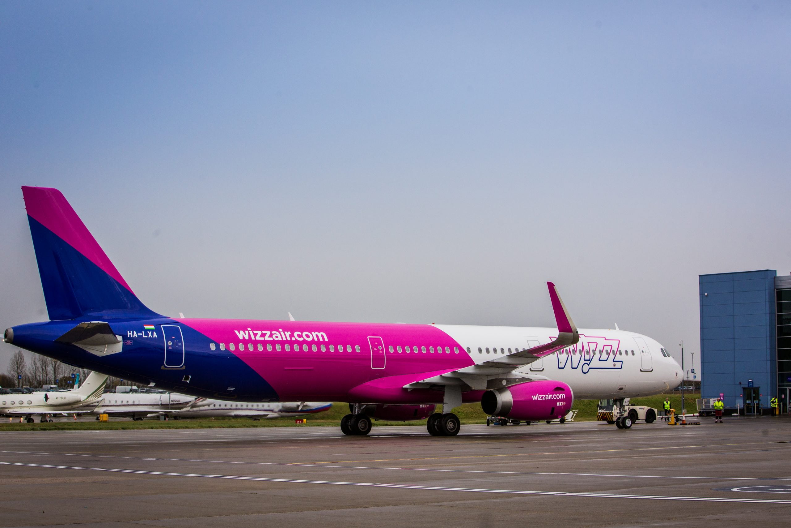 Twee nieuwe routes voor luchtvaartmaatschappij Wizz Air