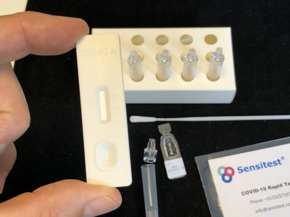 Corona rapid test not only for healthcare professionals