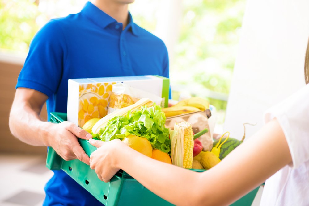 Delivery times for online groceries are scarce for Christmas