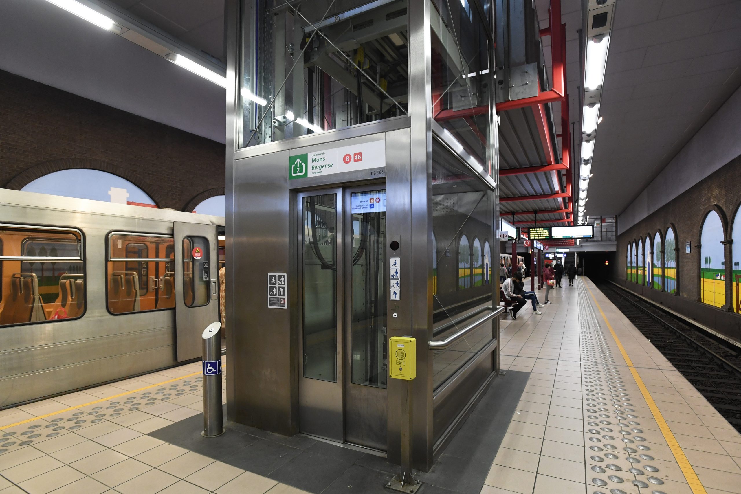 Brussel druk met renovatie metrostations