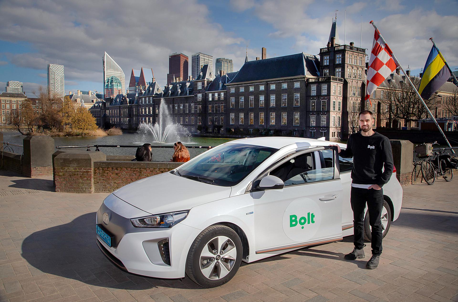 El competidor de Uber, Bolt, ahora también está activo en La Haya