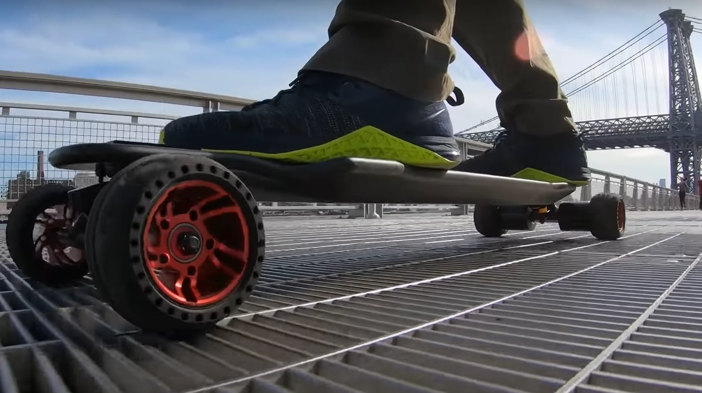 Segway, skotrar och skateboards är den nya stadstransporten