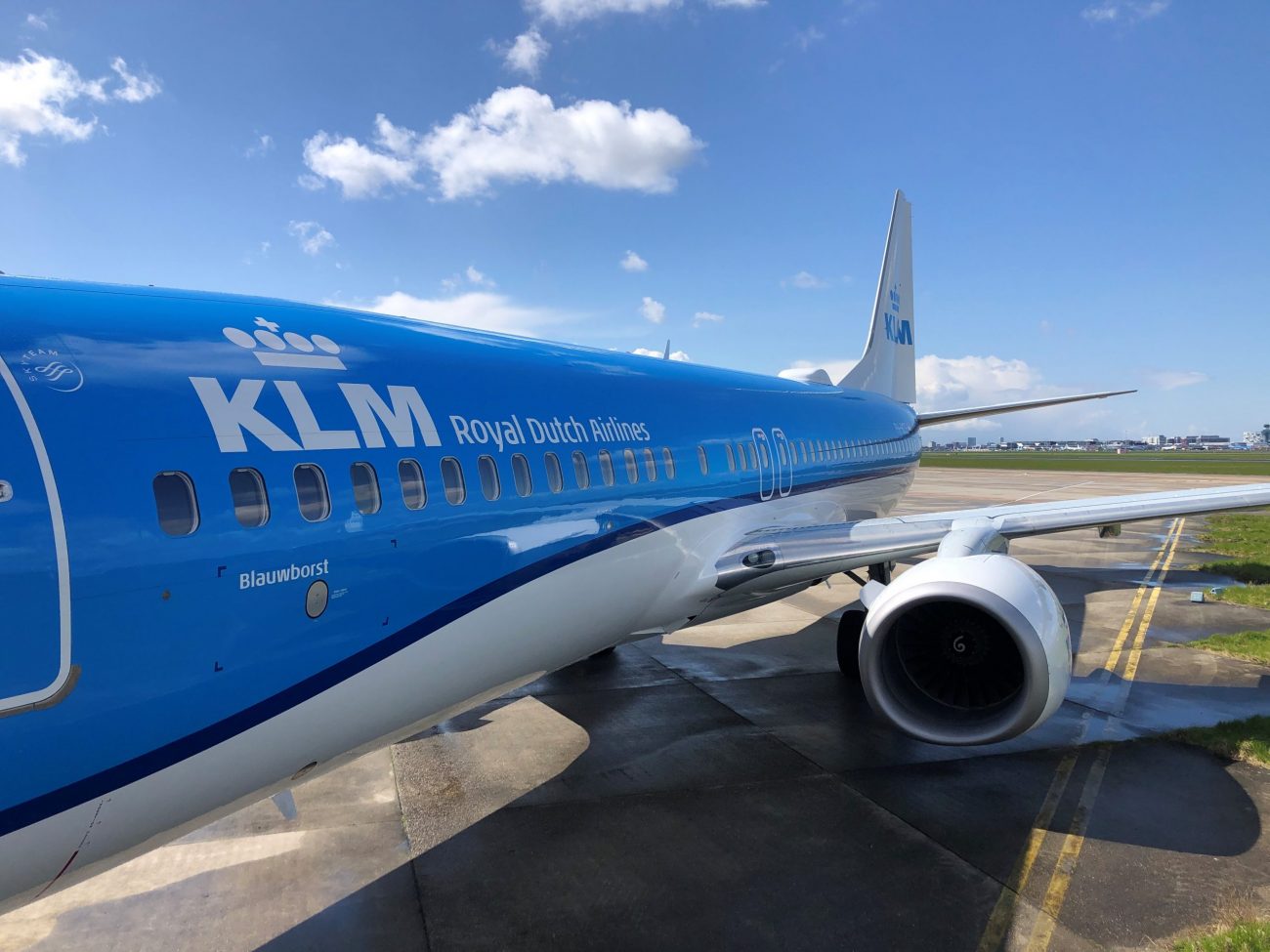 KLM offers WiFi on part of KLM's European flights