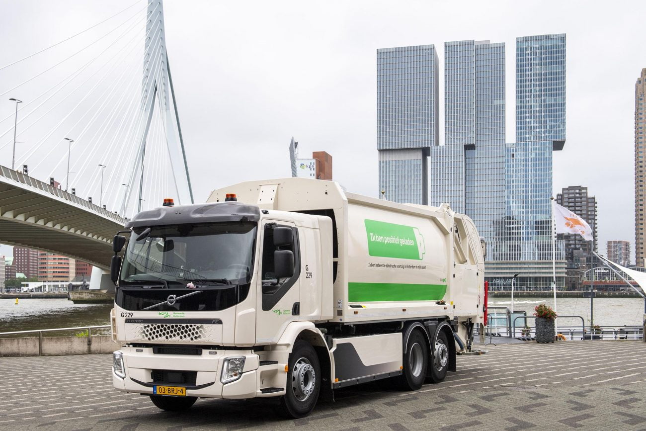 Rotterdam kommune samler inn rent og stille husholdningsavfall