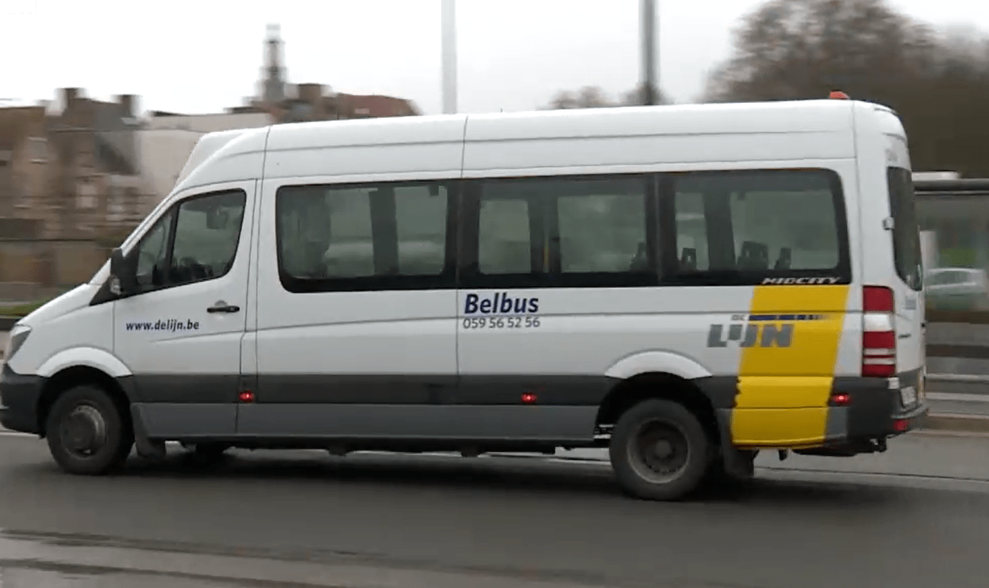 Taksówki w coraz większym stopniu zastępują autobusy dial-a-bus w Westhoek