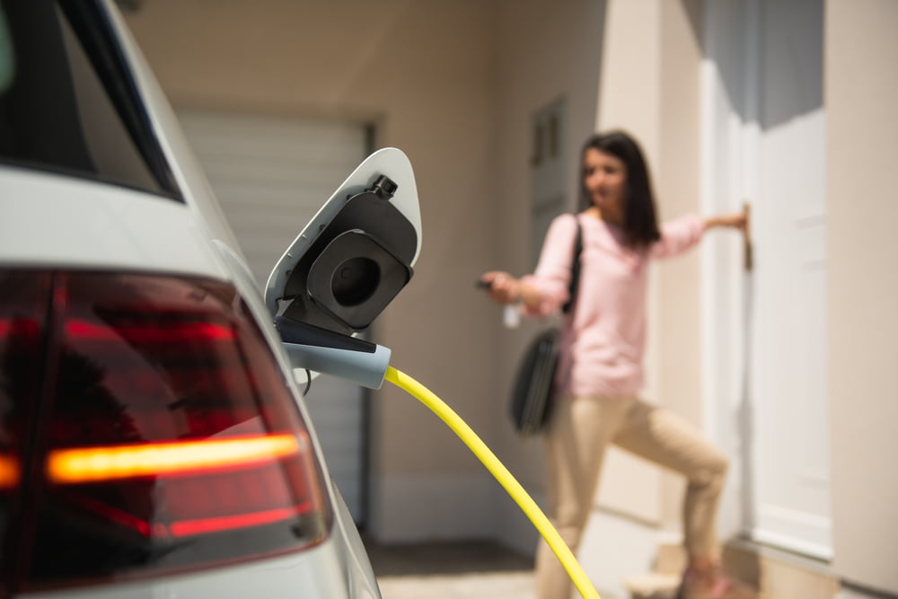Number of electric cars tripled