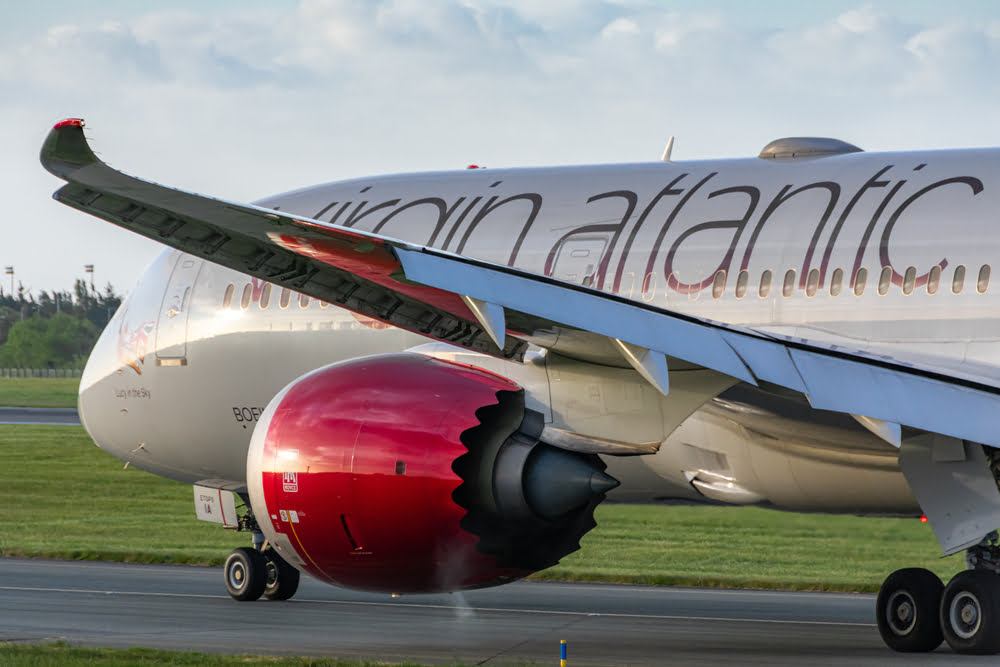 Strona Virgin Atlantic ulega awarii podczas rezerwacji lotów