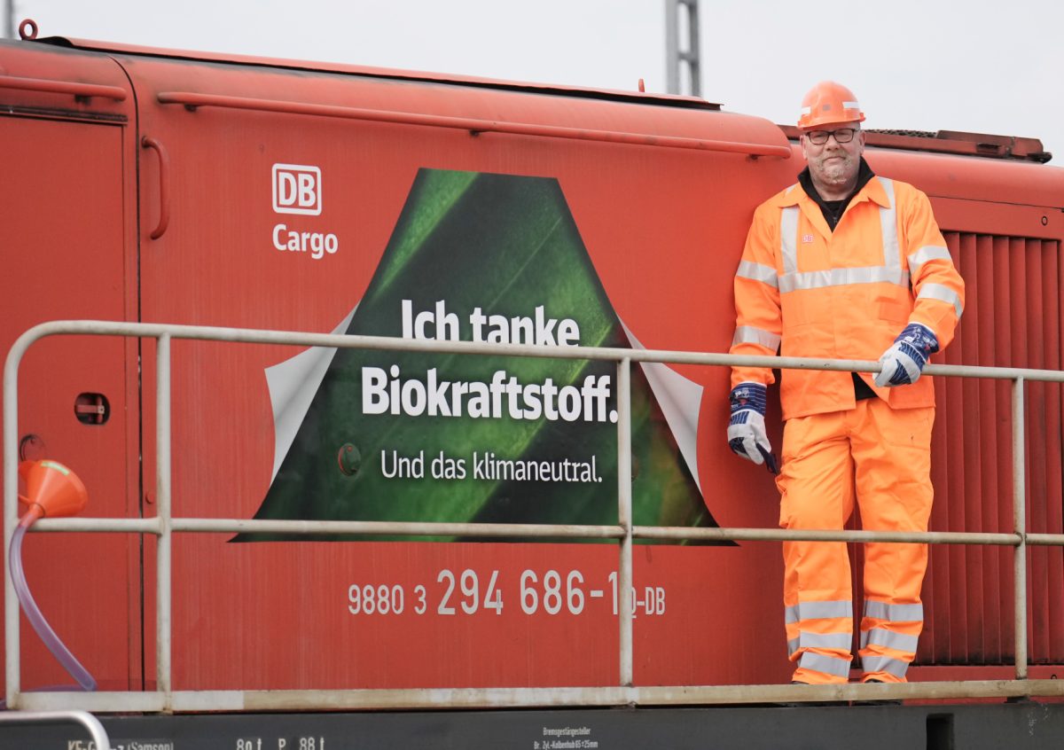 Le biocarburant comme alternative au diesel chez DB Cargo