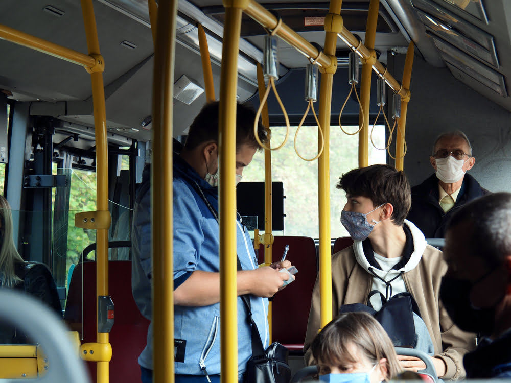 One in four bus passengers drives black