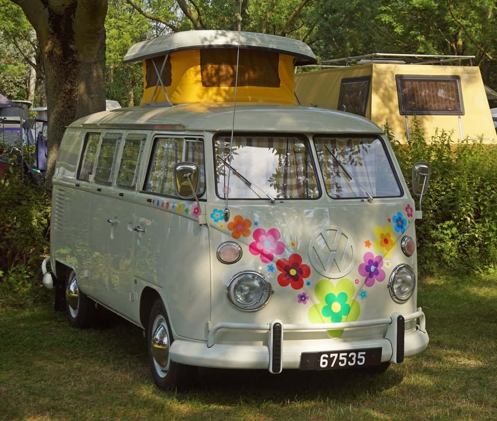 Bus to Buzz Tour with 75 most beautiful Volkswagen buses