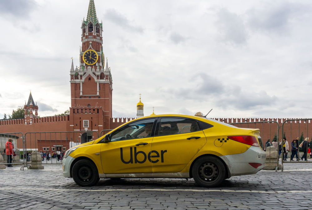 Uber smeedde deals met de bondgenoten van Poetin
