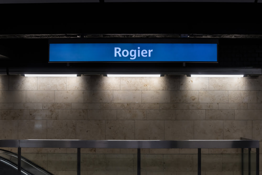 Rösta på projekt tunnelbanestation Rogier