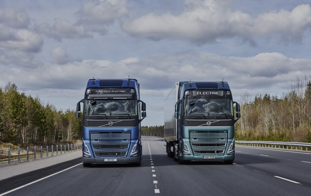 Volvo comenzará a probar camiones de pila de combustible en 2025