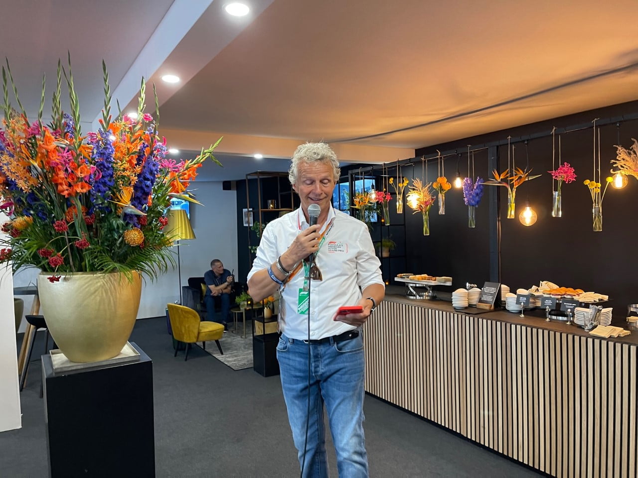 Jan Lammers fier de l'organisation à Zandvoort
