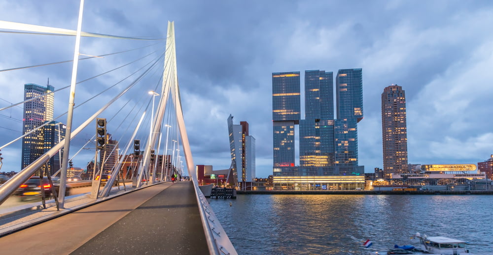 Rotterdam är den enda staden där det är en sådan röra