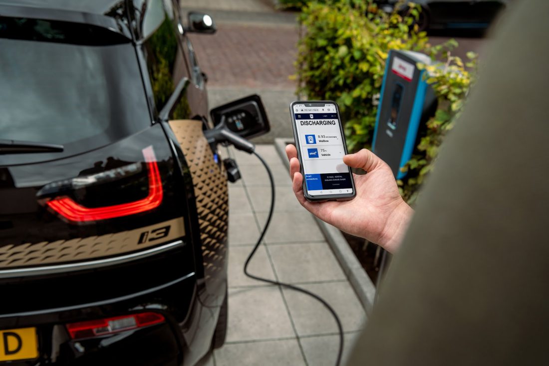 Test von BMW und Eneco eMobility