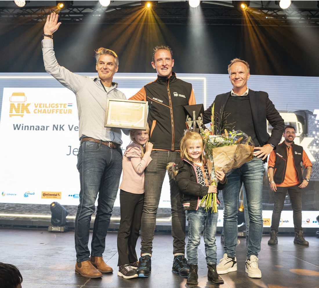 Jelmer Stoker zwycięzca Mistrzostw Holandii Najbezpieczniejszy Kierowca