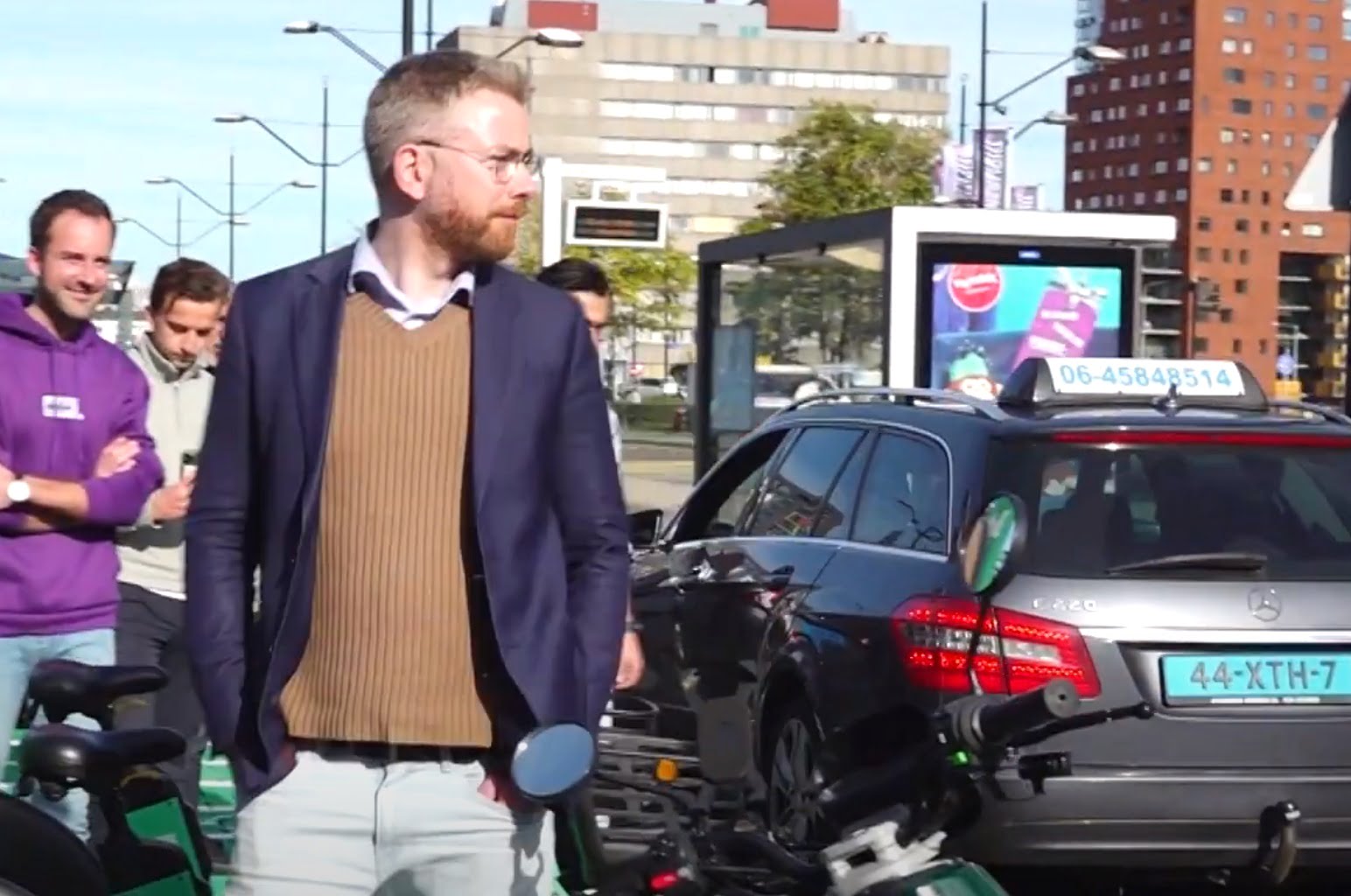 Deelscooters vervangen taxi’s in Nijmegen