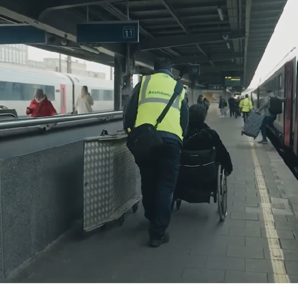 App voor treinreizigers met beperkte mobiliteit