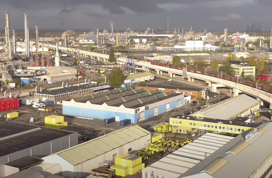 Retraso en las instalaciones de seguridad de Prorail en el puerto de Rotterdam