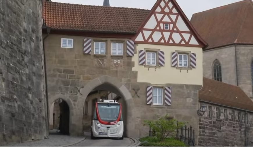 Deutsche Bahn test geautomatiseerde shuttles in het verkeer
