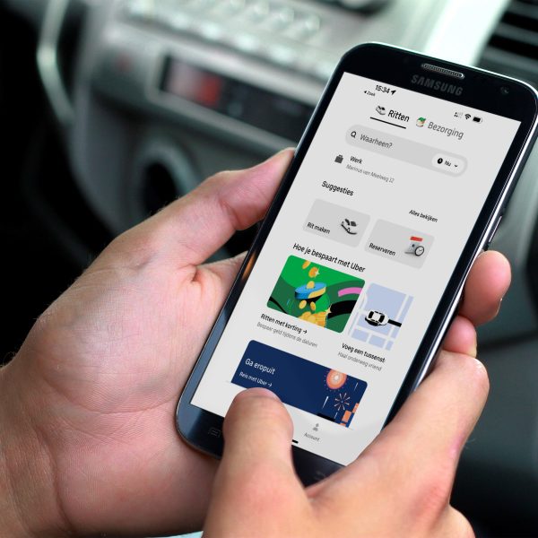 O novo app da Uber, mais simples e personalizado para os clientes