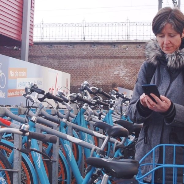 Грандиозни годишни цифри за системата за споделяне на велосипеди Blue-bike