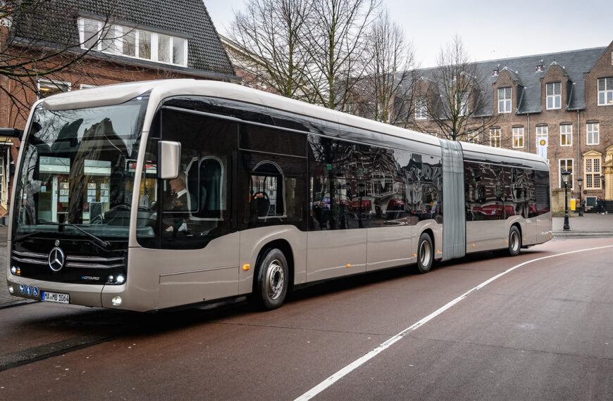 Daimler Otobüsleri, Hollanda'daki büyük toplu taşıma düzeninden gurur duyuyor