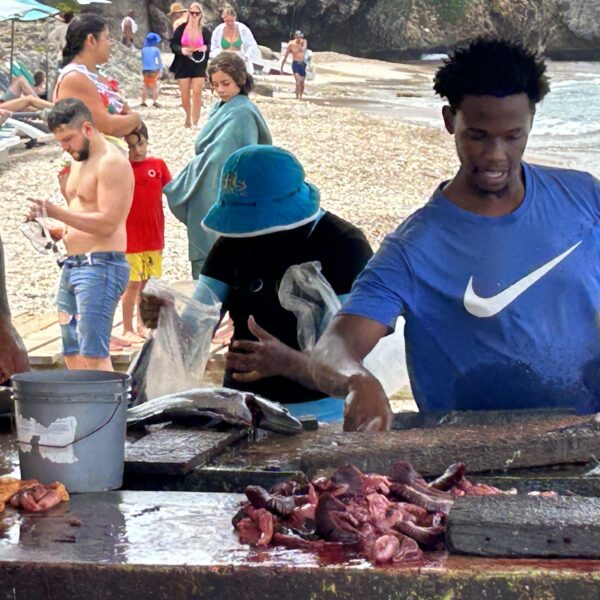 Westpunt, uma pacata vila de pescadores em Curaçao, na costa noroeste