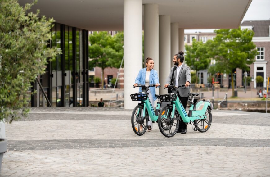 Nu ook fietsen van TIER voor zakelijke reizigers in…