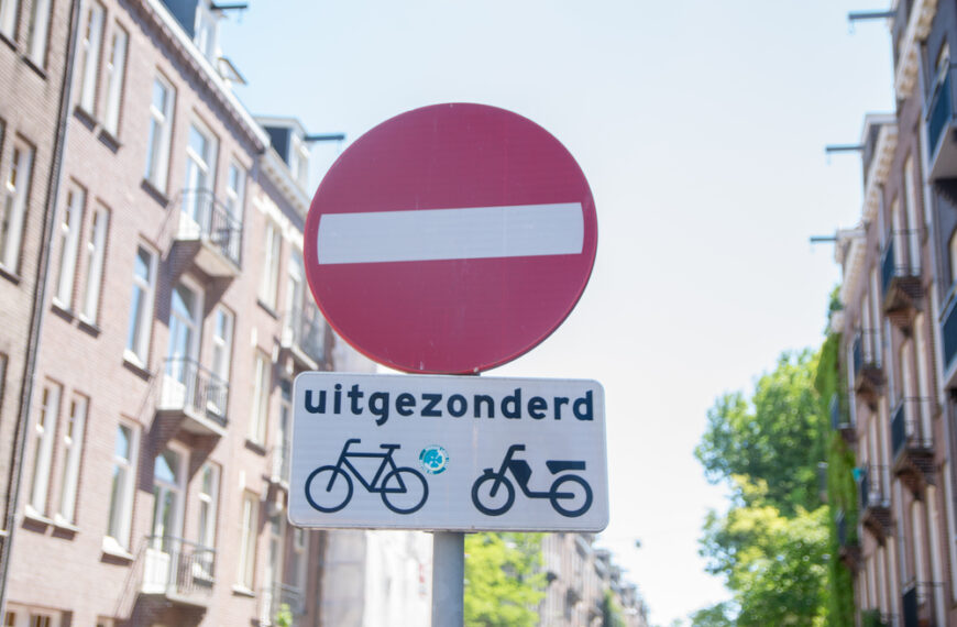 La municipalité d'Amsterdam franchit une nouvelle étape dans sa politique de mobilité