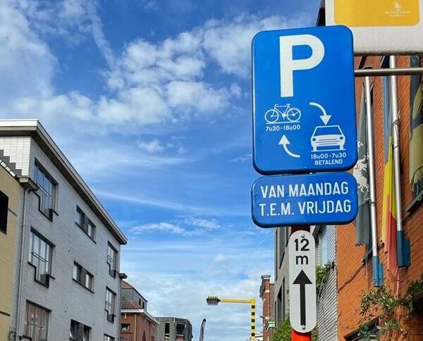 Gante está a assumir a liderança no equilíbrio das necessidades de estacionamento urbano com estacionamento flexível