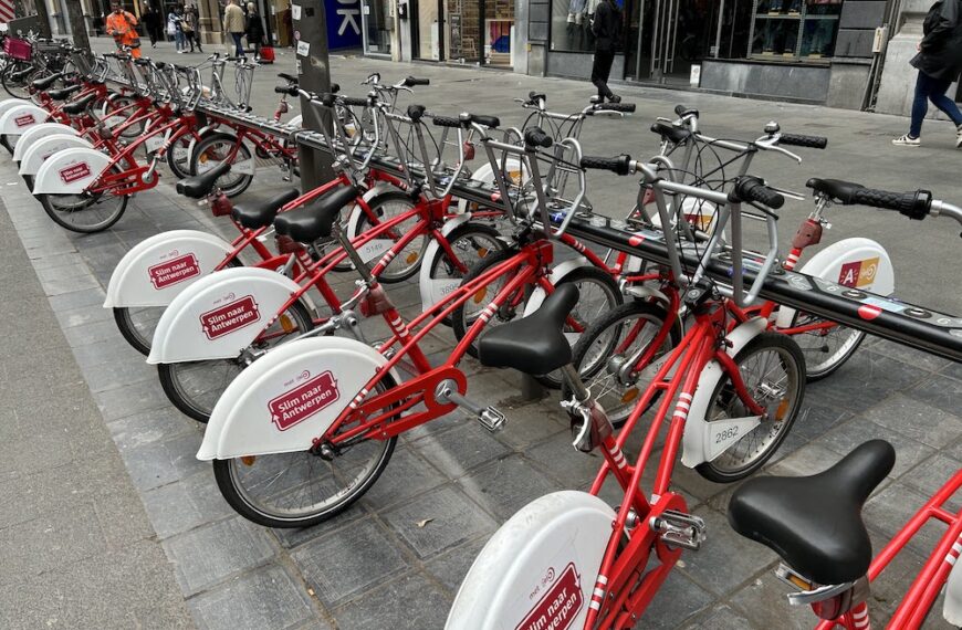 Parijs en Antwerpen tonen de weg in Europees fietsdeelonderzoek