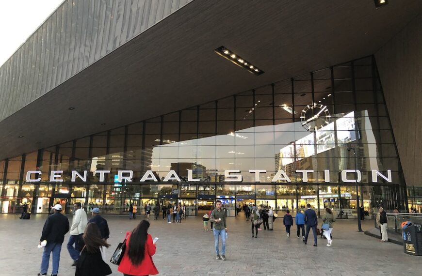 Os viajantes enfrentam seis semanas de caos ferroviário na estação central de Rotterdam…