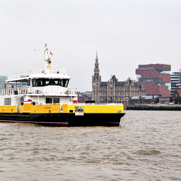 Antuérpia está definindo o rumo para uma melhor mobilidade com um extenso serviço de ferry