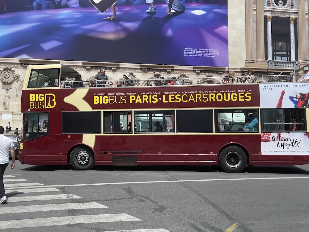 Big Bus Tours Parijs